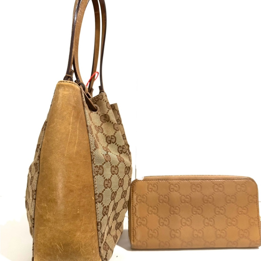 Gucci GG Scarlett small tote and leather wallet - Picture 3 of 9